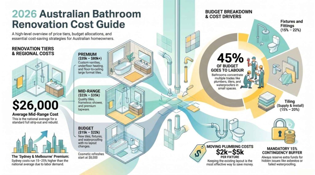How Much Does a Bathroom Renovation Cost in Australia (2026 Guide).